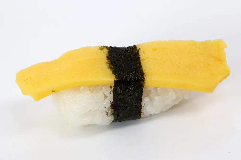 An assortment of nigiri sushi