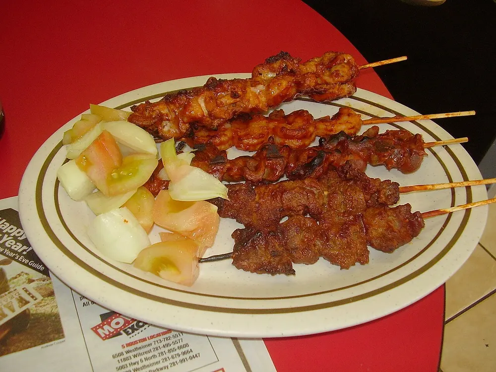 Suya — West African spiced grilled meat skewers